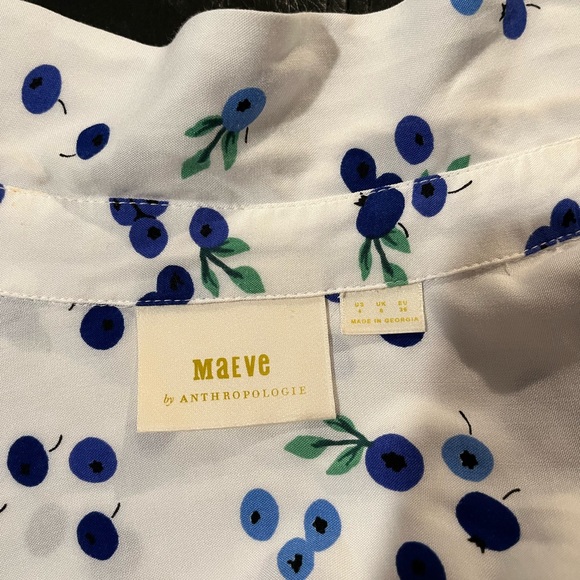 Maeve Anthropologie, Button Down Blouse - Picture 2 of 4